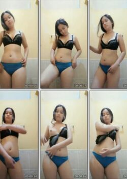 Morrita Nalgona Se Graba Desnudándose - Video 4